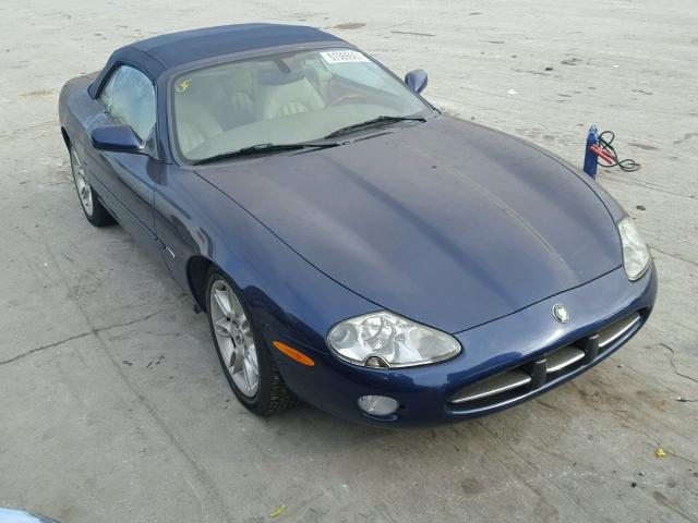 SAJDA42C01NA22621 - 2001 JAGUAR XK8 BLUE photo 1