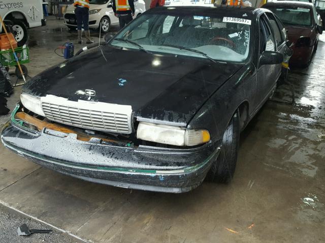 1G1BL52W9TR121813 - 1996 CHEVROLET CAPRICE CL 黑色 照片 2