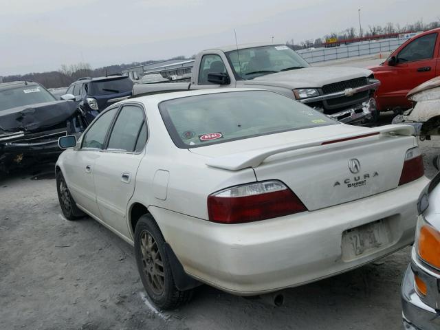 19UUA56663A075213 - 2003 ACURA 3.2TL WHITE photo 3