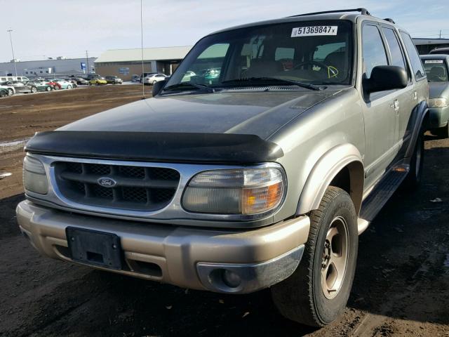 1FMZU35P9XZA30814 - 1999 FORD EXPLORER GREEN photo 2