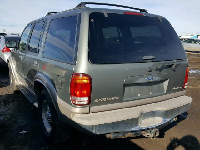 1FMZU35P9XZA30814 - 1999 FORD EXPLORER GREEN photo 3