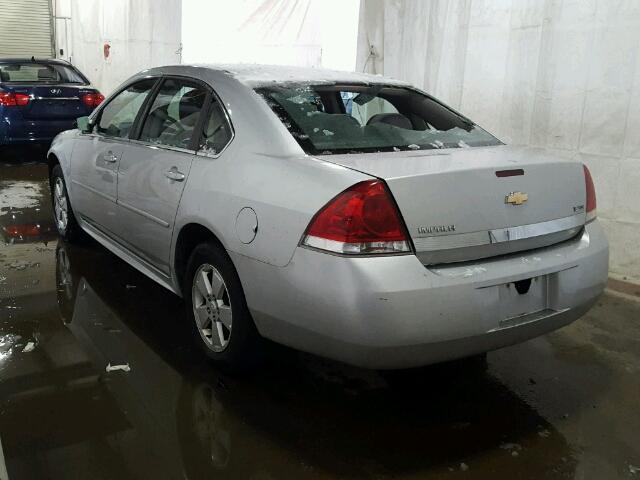 2G1WF5EK8B1316441 - 2011 CHEVROLET IMPALA LS SILVER photo 3
