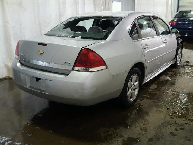 2G1WF5EK8B1316441 - 2011 CHEVROLET IMPALA LS SILVER photo 4