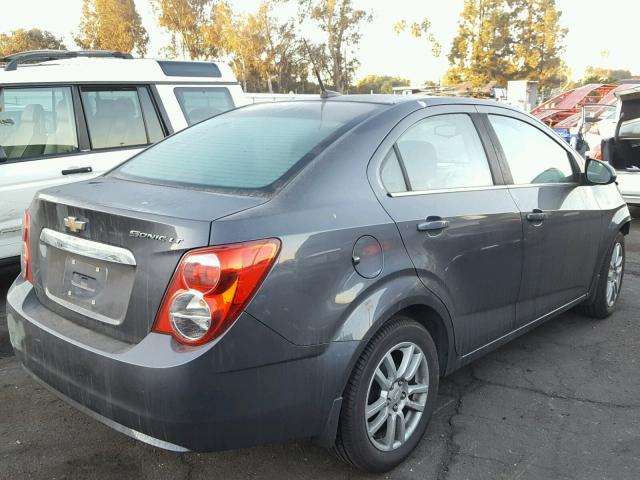 1G1JC5SH5C4220848 - 2012 CHEVROLET SONIC LT 石墨色 照片 4