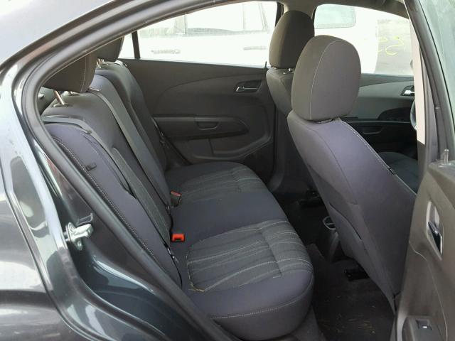 1G1JC5SH5C4220848 - 2012 CHEVROLET SONIC LT 石墨色 照片 6