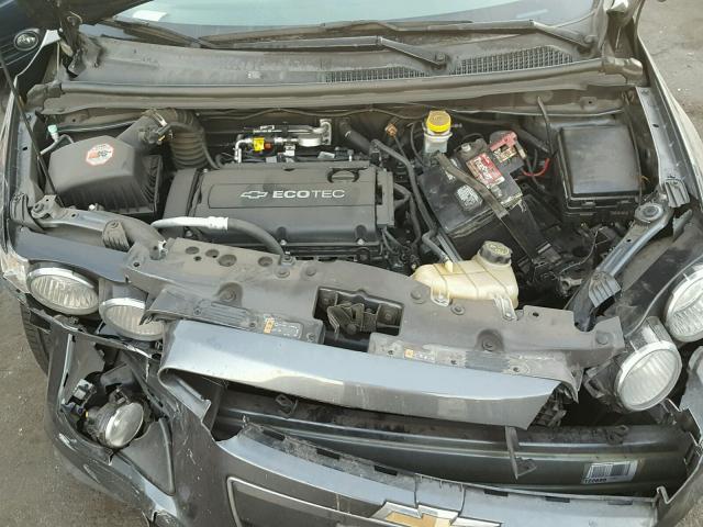 1G1JC5SH5C4220848 - 2012 CHEVROLET SONIC LT 石墨色 照片 7