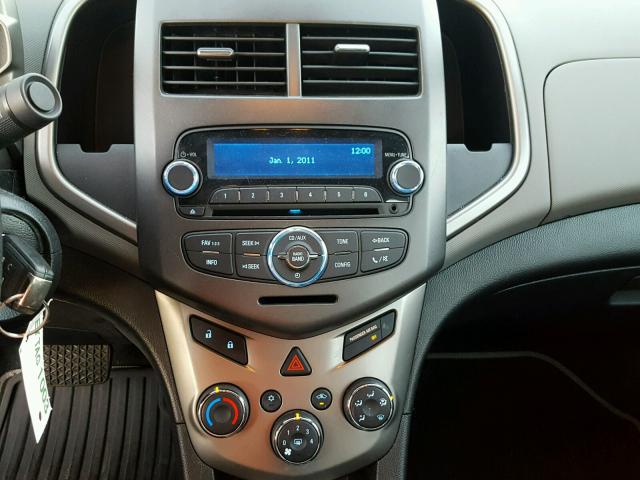 1G1JC5SH5C4220848 - 2012 CHEVROLET SONIC LT 石墨色 照片 9