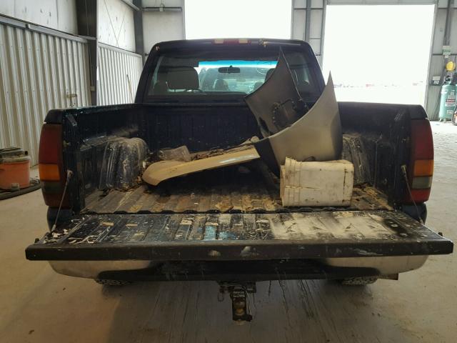 1GCEC14W31Z317513 - 2001 CHEVROLET SILVERADO BLUE photo 6