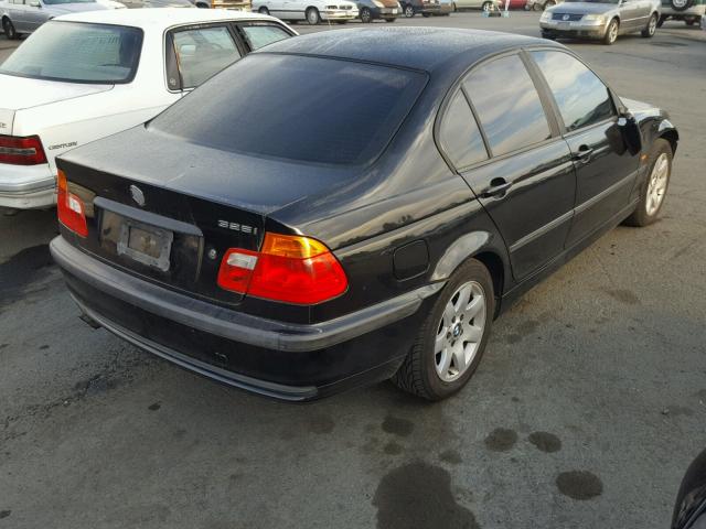 WBAAN37431NE56594 - 2001 BMW 325 I BLACK photo 4