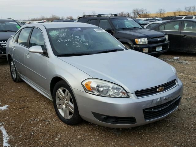 2G1WB5EN2A1252336 - 2010 CHEVROLET IMPALA LT SILVER photo 1