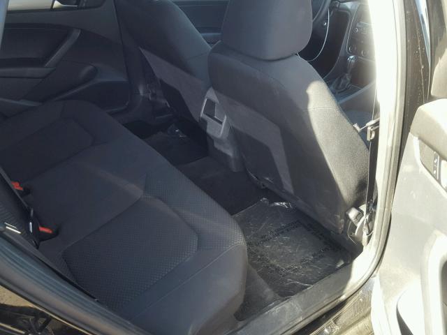 1VWAP7A38DC121894 - 2013 VOLKSWAGEN PASSAT S Սև լուսանկար 6