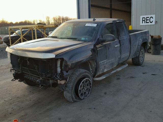 1GTEK19J68Z170839 - 2008 GMC SIERRA K15 BLACK photo 2