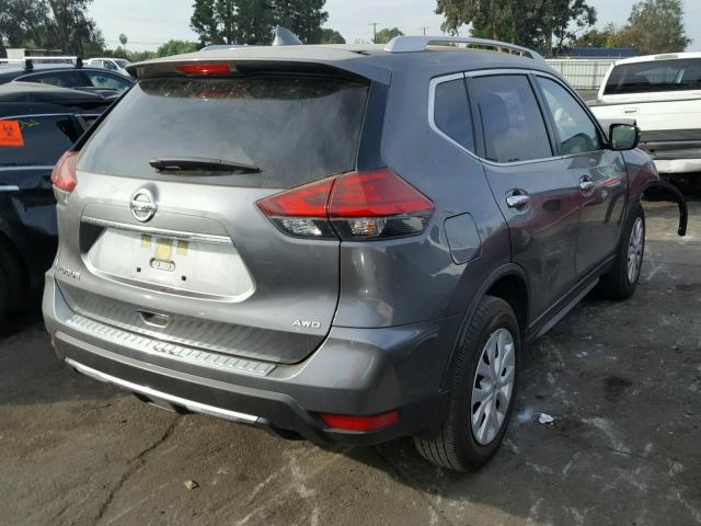 JN8AT2MV0HW255757 - 2017 NISSAN ROGUE S GRAY photo 4