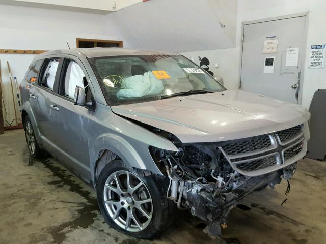 3C4PDDEGXFT522226 - 2015 DODGE JOURNEY R/ GRAY photo 1