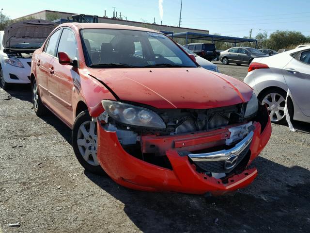 JM1BK12F681819403 - 2008 MAZDA 3 I RED photo 1