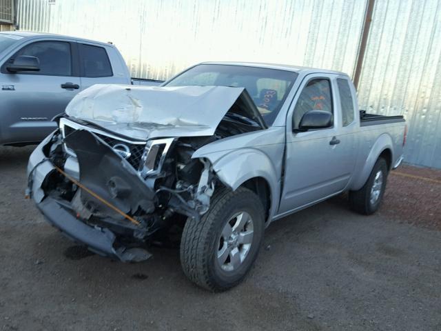 1N6AD0CUXCC429850 - 2012 NISSAN FRONTIER S SILVER photo 2