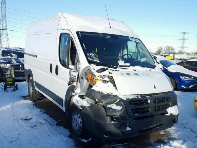 3C6TRVBG3JE114004 - 2018 RAM PROMASTER WHITE photo 1