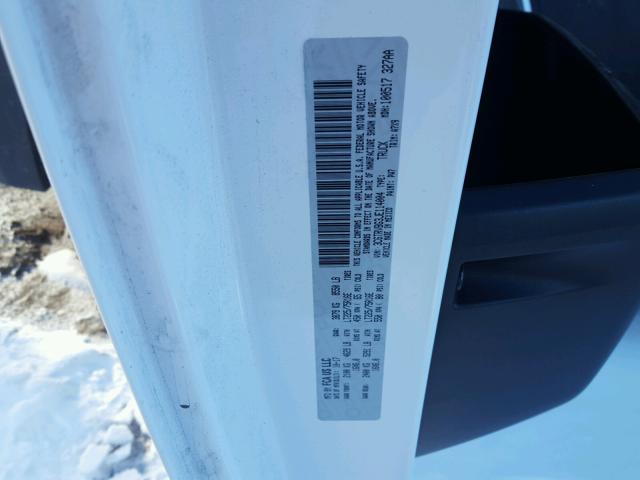 3C6TRVBG3JE114004 - 2018 RAM PROMASTER WHITE photo 10