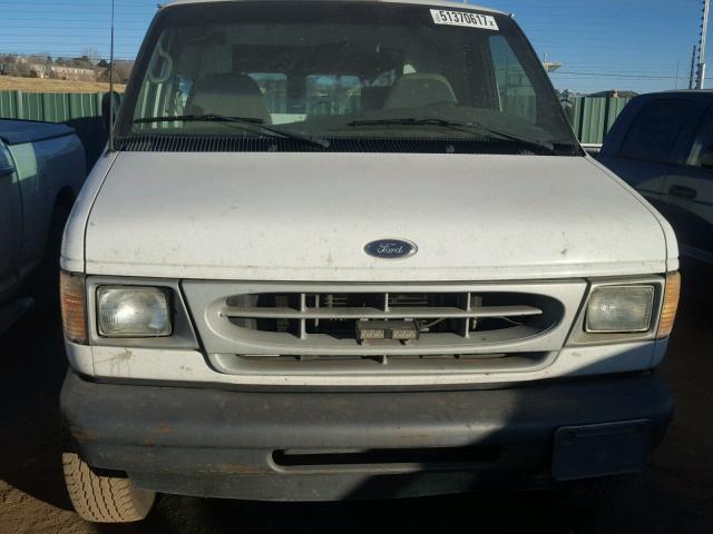 1FTSE34L92HA62243 - 2002 FORD ECONOLINE WHITE photo 9