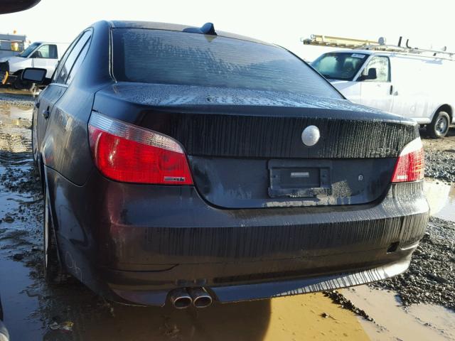 WBANE73556CM33325 - 2006 BMW 530 I BLACK photo 3