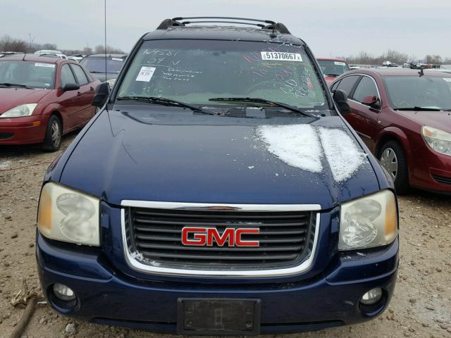 1GKET16S546125272 - 2004 GMC ENVOY XL BLUE photo 8