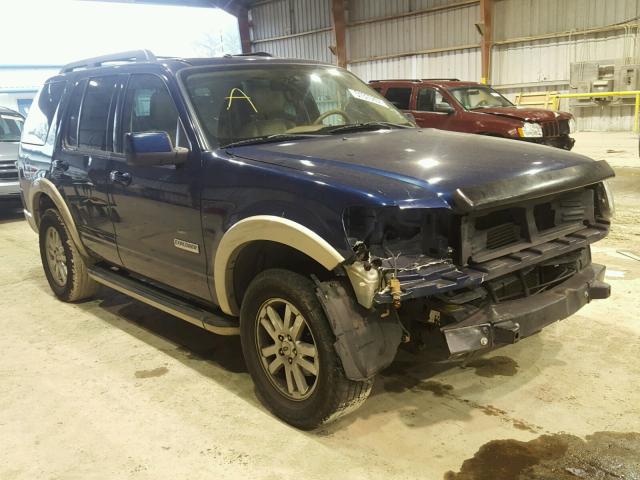 1FMEU64E28UA47064 - 2008 FORD EXPLORER E BLUE photo 1