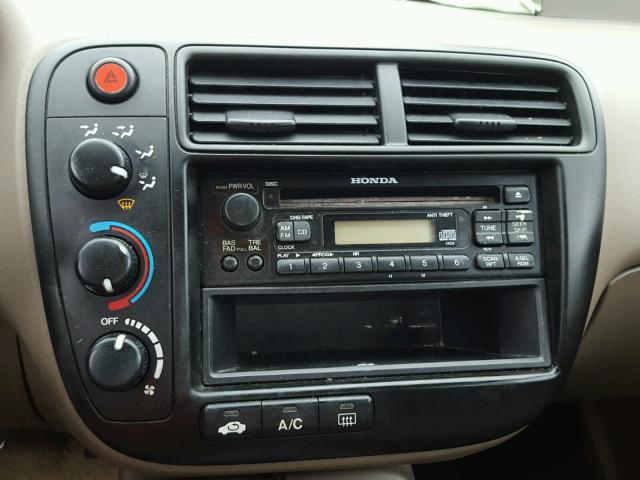 2HGEJ6610YH564763 - 2000 HONDA CIVIC BASE WHITE photo 9