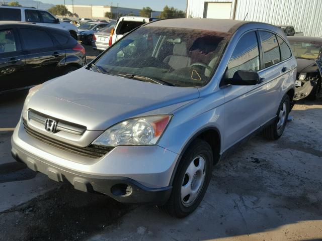 3CZRE38339G707556 - 2009 HONDA CR-V LX SILVER photo 2