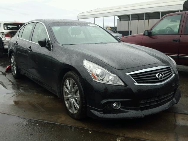 JN1CV6AP5BM500294 - 2011 INFINITI G37 BASE BLACK photo 1