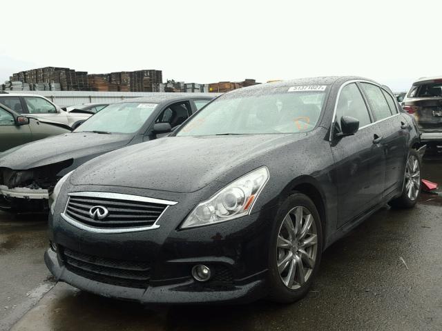 JN1CV6AP5BM500294 - 2011 INFINITI G37 BASE BLACK photo 2