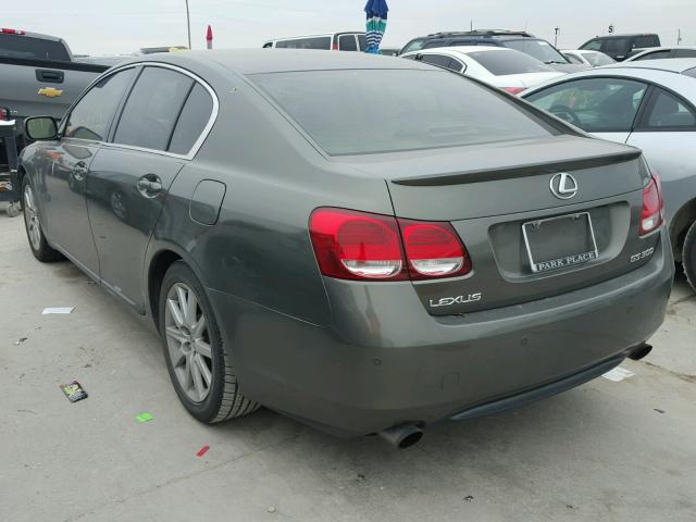 JTHBH96S465028697 - 2006 LEXUS GS GENERAT GREEN photo 3