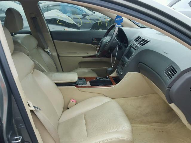 JTHBH96S465028697 - 2006 LEXUS GS GENERAT GREEN photo 5