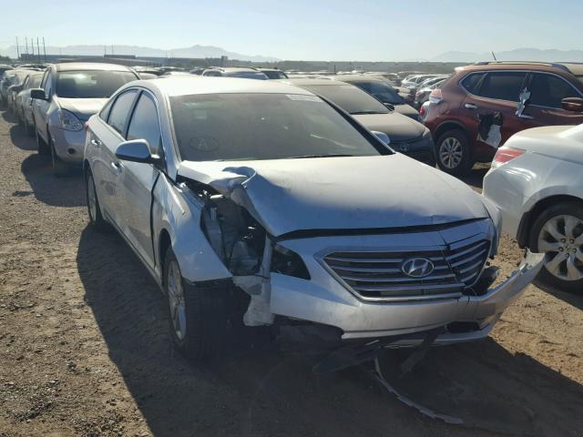 5NPE24AF0HH472448 - 2017 HYUNDAI SONATA SE SILVER photo 1