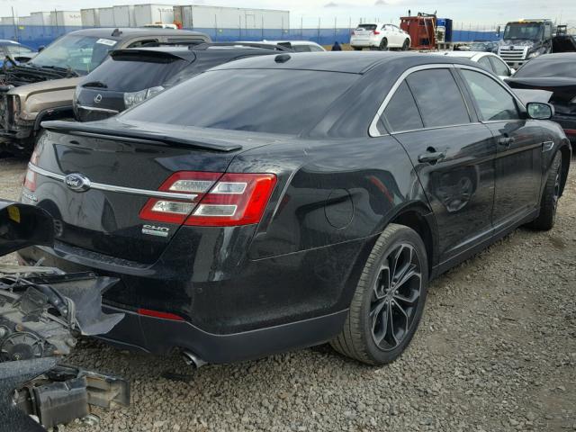 1FAHP2KT2DG149000 - 2013 FORD TAURUS SHO BLACK photo 4