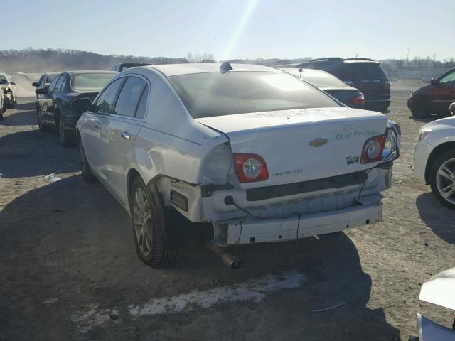 1G1ZE5E06CF327687 - 2012 CHEVROLET MALIBU LTZ 白色 照片 3