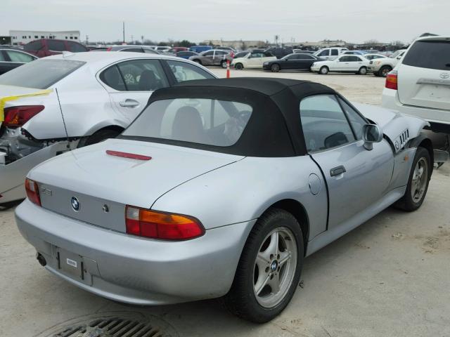 4USCH7320VLB78263 - 1997 BMW Z3 1.9 SILVER photo 4