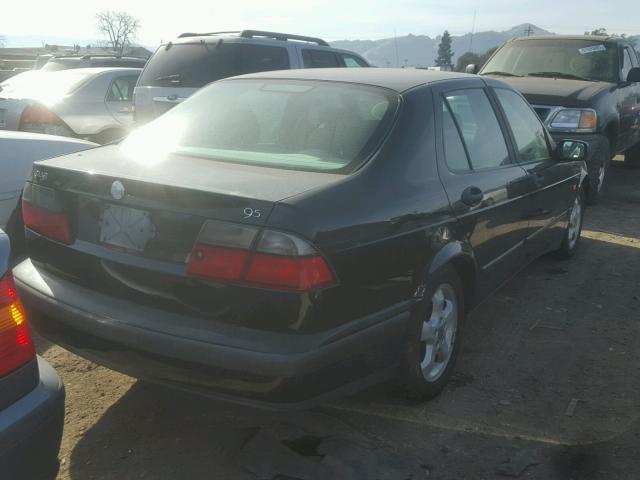 YS3ED48E4X3001283 - 1999 SAAB 9-5 BLACK photo 4