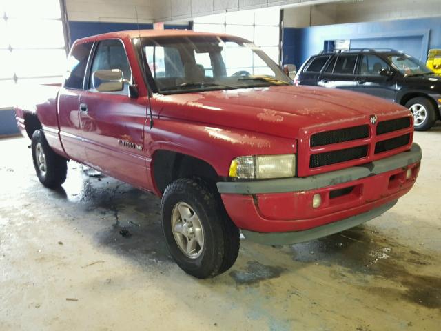 3B7HF13ZXVG792789 - 1997 DODGE RAM 1500 RED photo 1