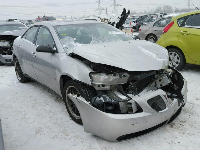 1G2ZH58N774217999 - 2007 PONTIAC G6 GT SILVER photo 1