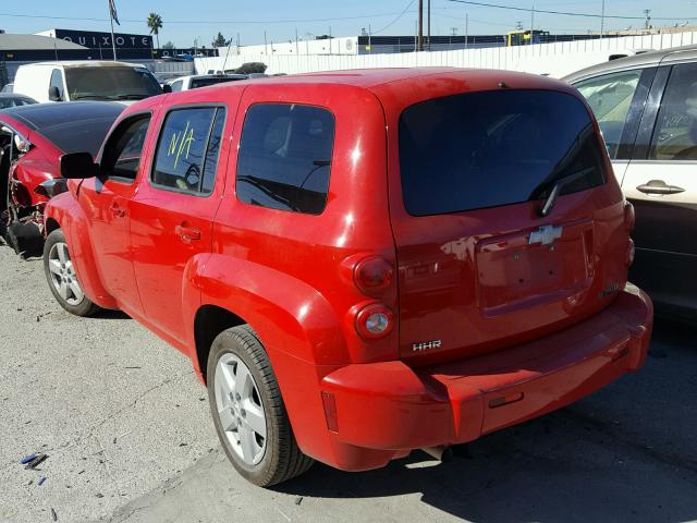 3GNBABFW5BS574562 - 2011 CHEVROLET HHR LT RED photo 3