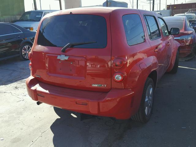 3GNBABFW5BS574562 - 2011 CHEVROLET HHR LT RED photo 4