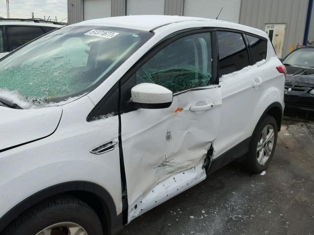 1FMCU0G95FUC90447 - 2015 FORD ESCAPE SE WHITE photo 9