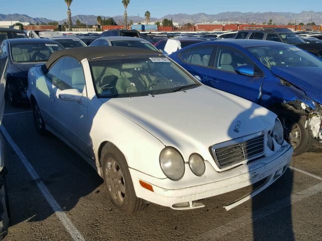 WDBLK65G53T142538 - 2003 MERCEDES-BENZ CLK 320 WHITE photo 1