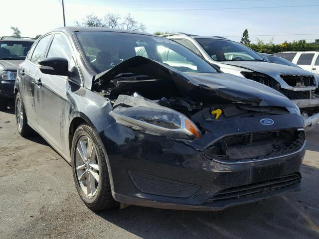 1FADP3K26FL288701 - 2015 FORD FOCUS SE BLACK photo 1