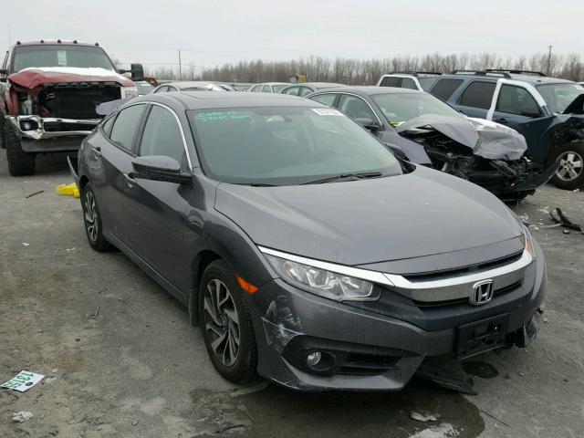 19XFC2F74HE016416 - 2017 HONDA CIVIC EX GRAY photo 1