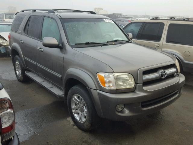 5TDBT48AX5S238088 - 2005 TOYOTA SEQUOIA LI GRAY photo 1