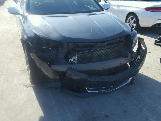 2G1165S31F9281157 - 2015 CHEVROLET IMPALA LTZ BLACK photo 9