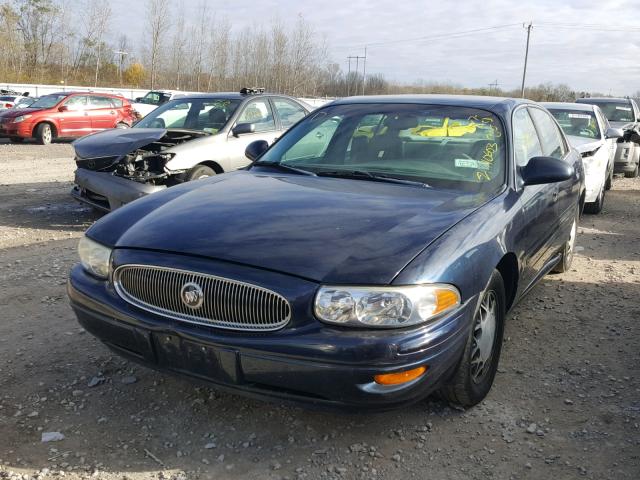 1G4HP52K33U172655 - 2003 BUICK LESABRE CU BLUE photo 2