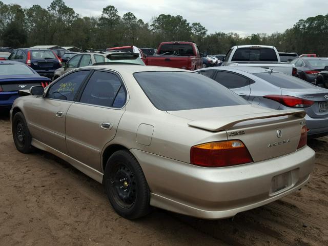 19UUA5679YA057384 - 2000 ACURA 3.2TL GOLD photo 3