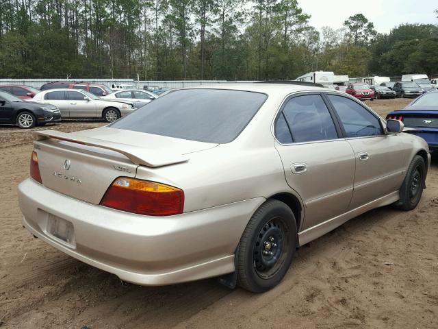 19UUA5679YA057384 - 2000 ACURA 3.2TL GOLD photo 4